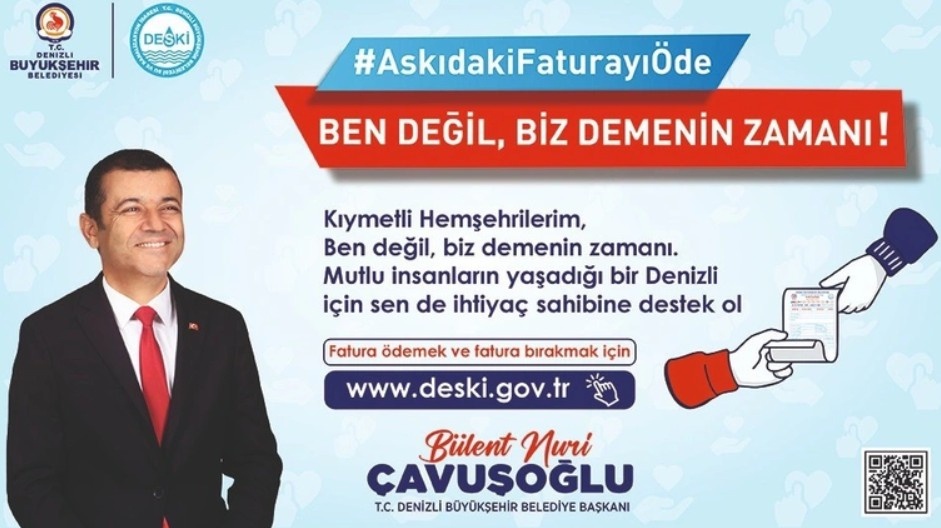 Denizli'de Askıda Fatura Uygulaması Başladı: İhtiyaç Sahiplerine Destek!