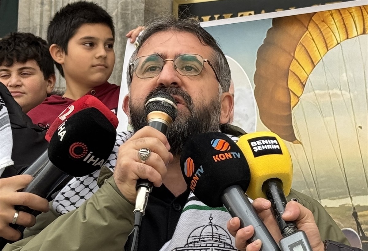 İsrail ve Hamas arasında, ateşkes anlaşması sağlandığının duyurulması Konya'da sevinçle...