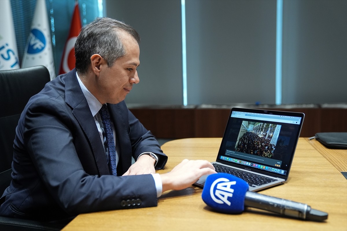 İstanbul Finans Merkezi (İFM) Genel Müdürü Ahmet İhsan Erdem, Anadolu Ajansının (AA) gözünden...