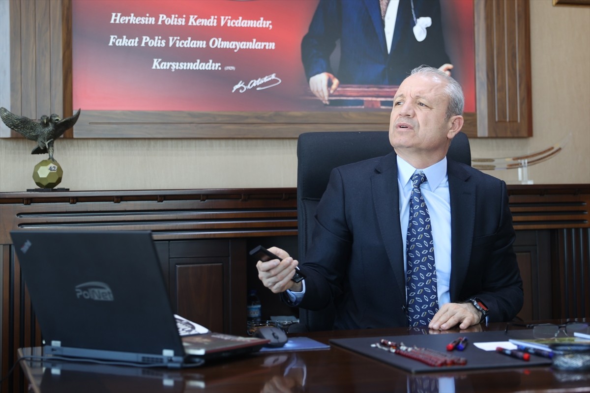 Nevşehir İl Emniyet Müdürü Ali Loğoğlu, Anadolu Ajansının (AA) gözünden 2024'e damga vuran...