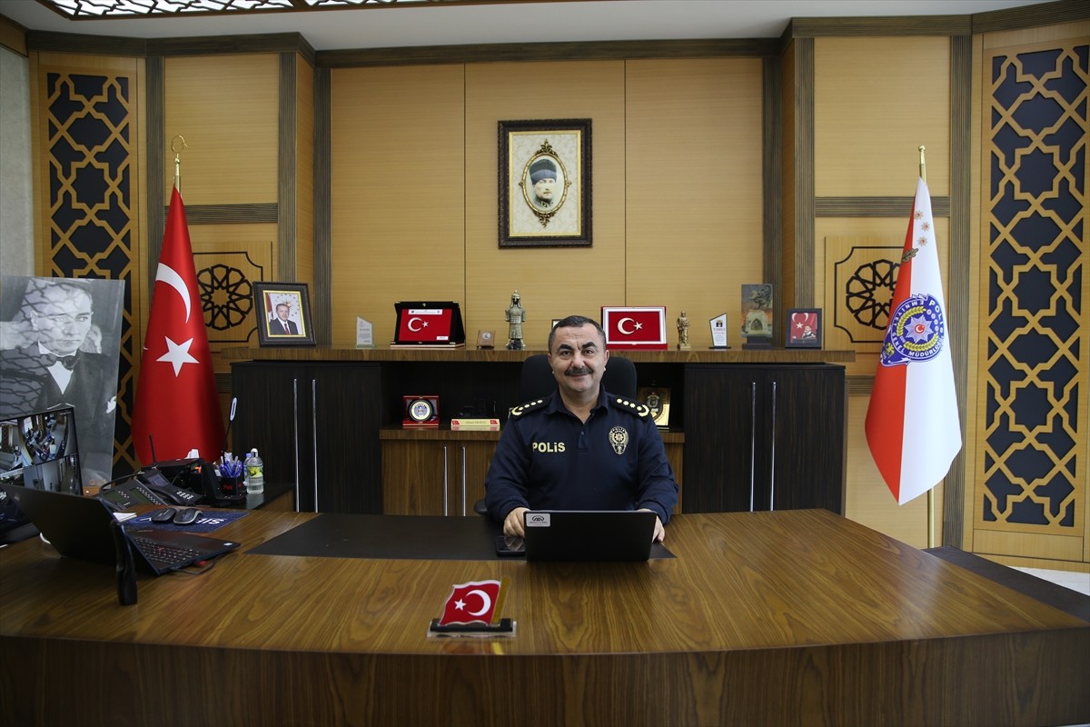 Samsun Emniyet Müdürü Ahmet Arıbaş, Anadolu Ajansının (AA) gözünden 2024'e damga vuran olaylara ve...