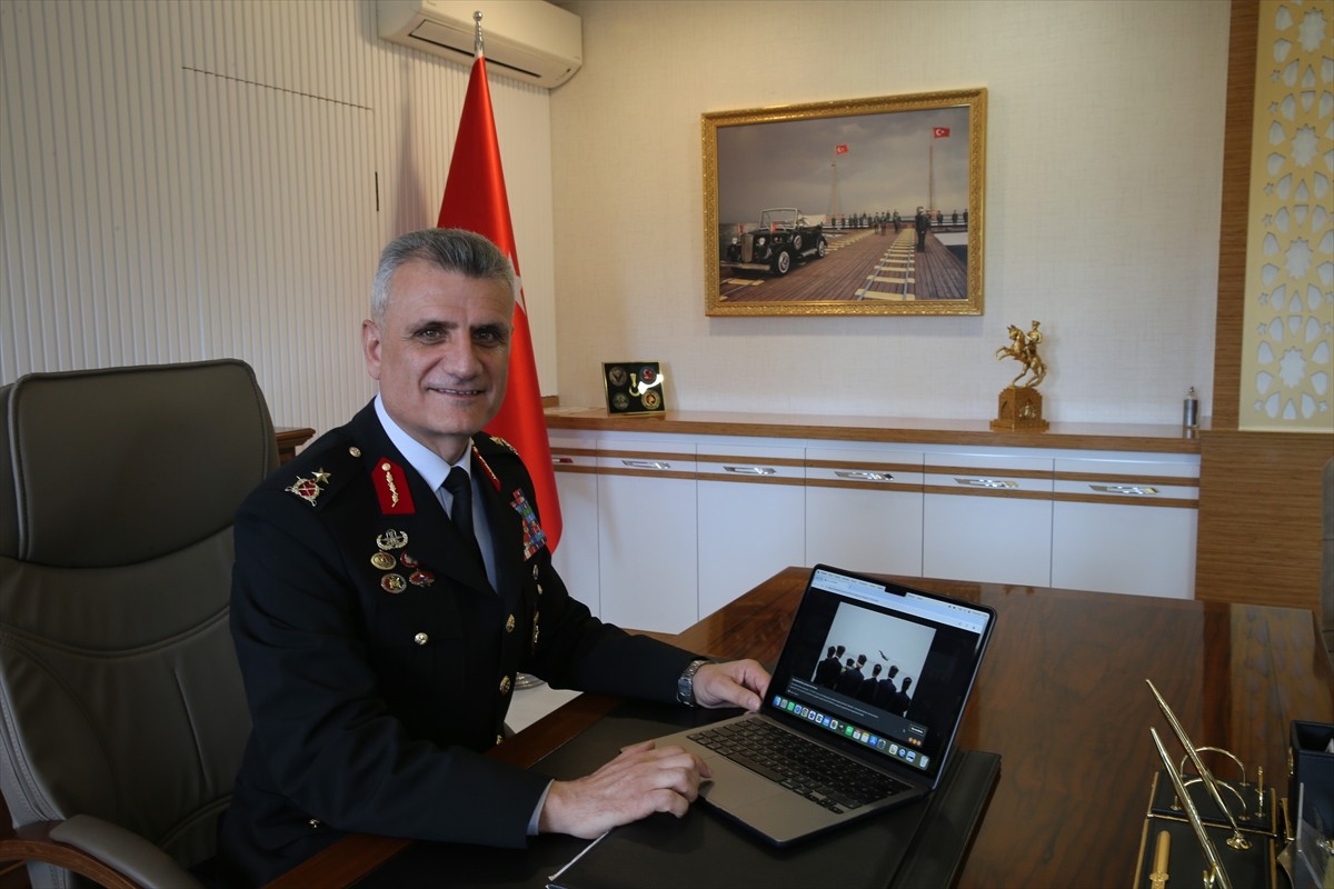 Samsun İl Jandarma Komutanı Tuğgeneral Mustafa Bakçepınar, Anadolu Ajansının (AA) gözünden 2024'e...