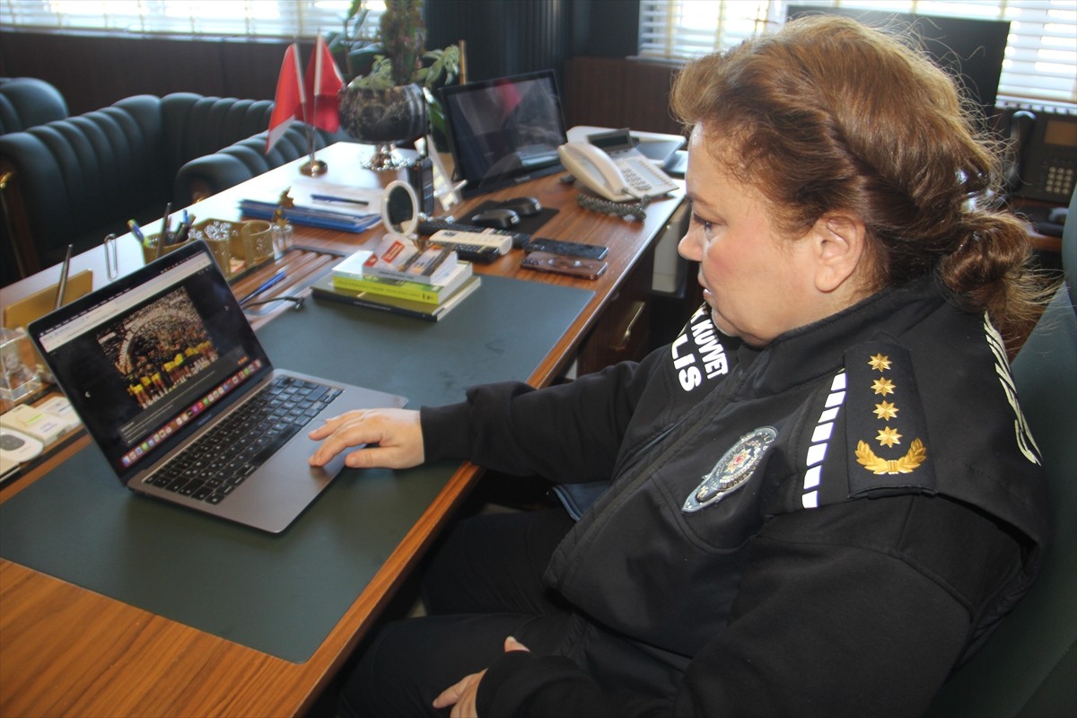 Sinop Emniyet Müdürü Sibel Kılıçoğlu, Anadolu Ajansının (AA) gözünden 2024'e damga vuran olaylar...