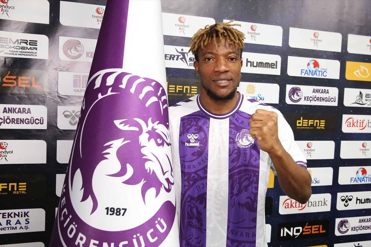 Trendyol 1. Lig ekibi Emre Gökdemir İnşaat Ankara Keçiörengücü, Nijeryalı kanat oyuncusu...