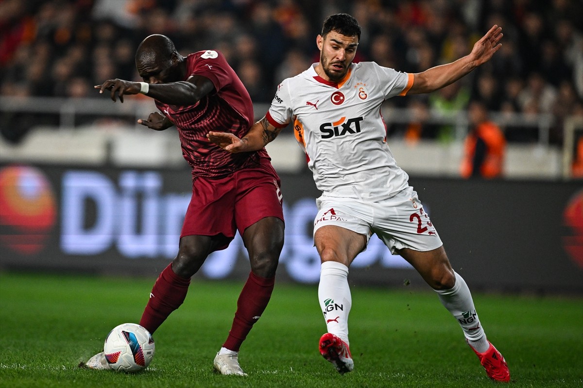 Trendyol Süper Lig'in 20. haftasında Atakaş Hatayspor ile Galatasaray, Mersin Stadı'nda...