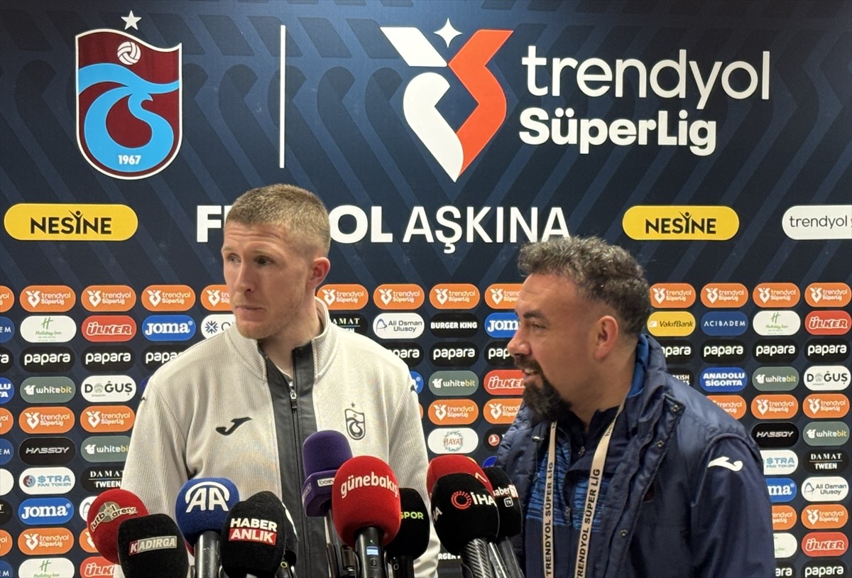 Trendyol Süper Lig’in 20. haftasında Trabzonspor ile Net Global Sivasspor, Papara Park’ta...