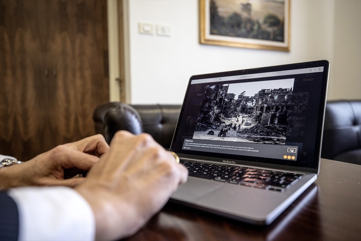 Türkiye'nin Kudüs Başkonsolosu İsmail Çobanoğlu, Anadolu Ajansının (AA) gözünden, 2024'e damga...