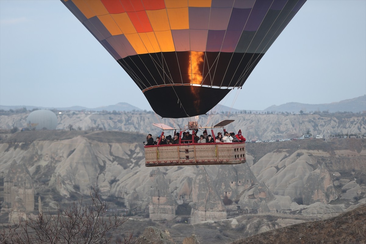 Türkiye'nin UNESCO Dünya Mirası Listesi'ndeki turizm merkezlerinden Kapadokya'yı geçen yıl ziyaret...
