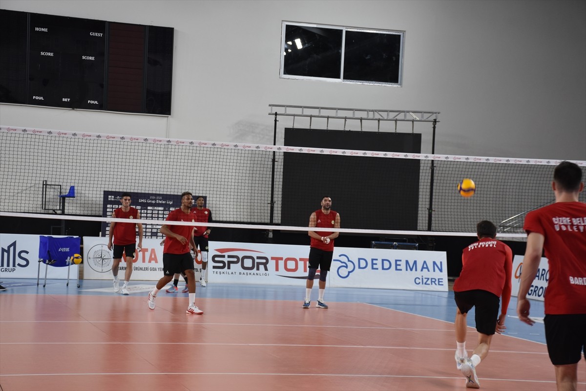 Voleybol SMS Grup Efeler Ligi ekiplerinden Rams Global Cizre Belediyespor, ligin 18. haftasında...