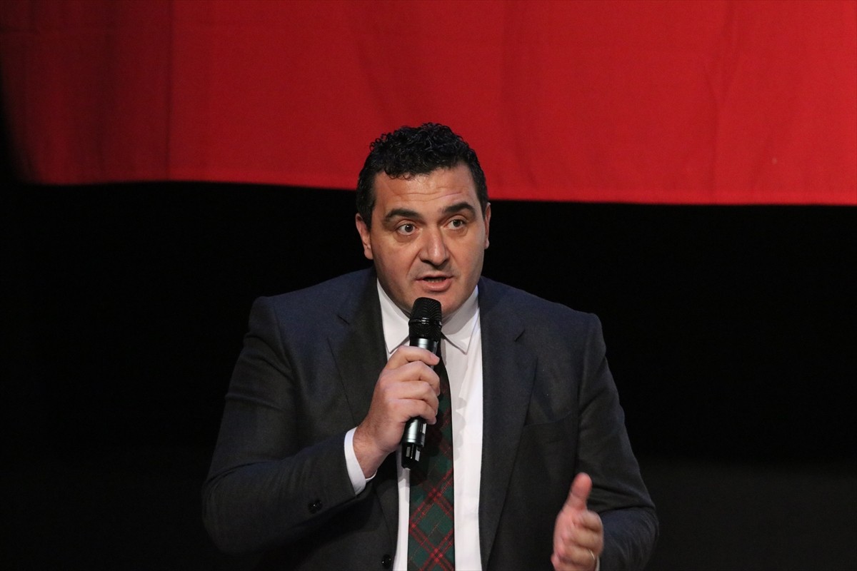 Adana'da Çukurova Belediyesi Orhan Kemal Kültür Merkezi'nde "6 Şubat Depremlerinin 2'nci Yılında...