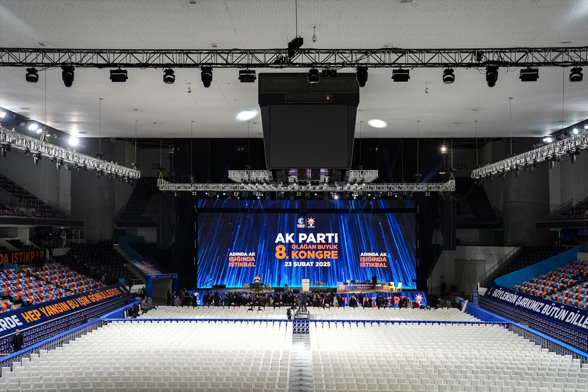 AK Parti 8. Olağan Büyük Kongresi'nin hazırlık süreci tamamlandı.