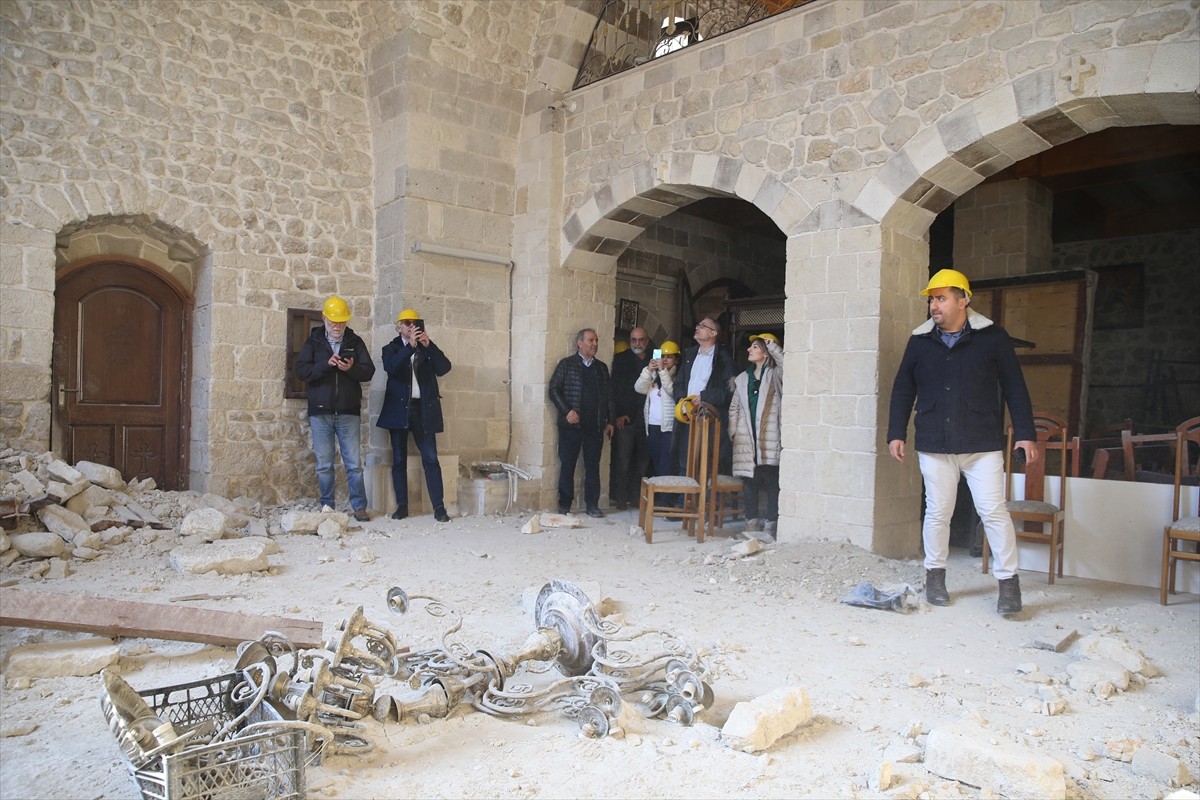 Avrupa merkezli sivil toplum kuruluşu Europa Nostra ve Avrupa Kalkınma Bankası Enstitüsü heyeti, 2...