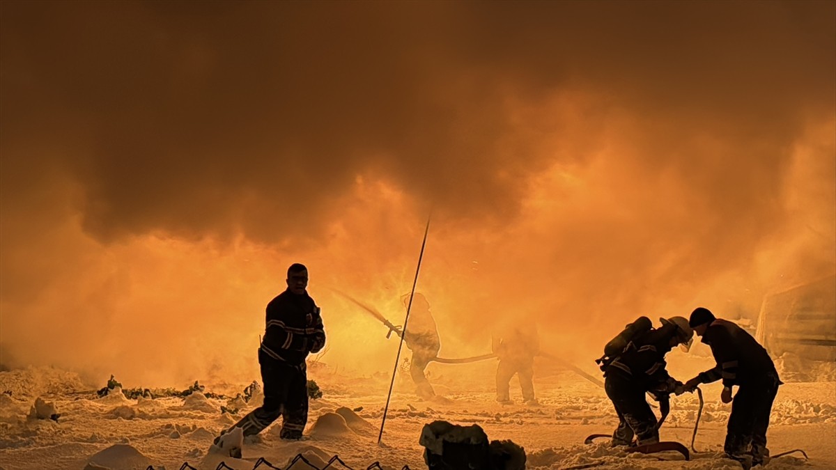 Bolu'da çıkan yangında bir odunluk kullanılamaz hale geldi, iki katlı ev zarar gördü. Olay yerine...