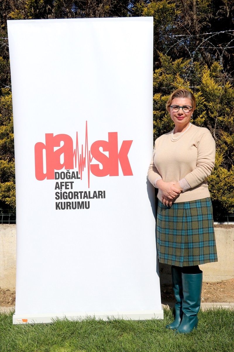 Doğal Afet Sigortaları Kurumunun (DASK) teknik işleticisi Türk Reasürans Genel Müdürü Selva Eren...