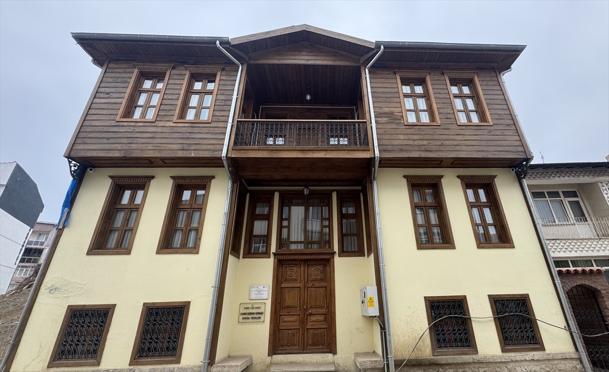 Edirne'de ihya edilen tarihi İlhan Koman Konağı "butik otel" olarak hizmet verecek. 