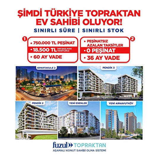 Fuzul Topraktan: 18.500 TL ile Ev Sahibi Olma Fırsatı!