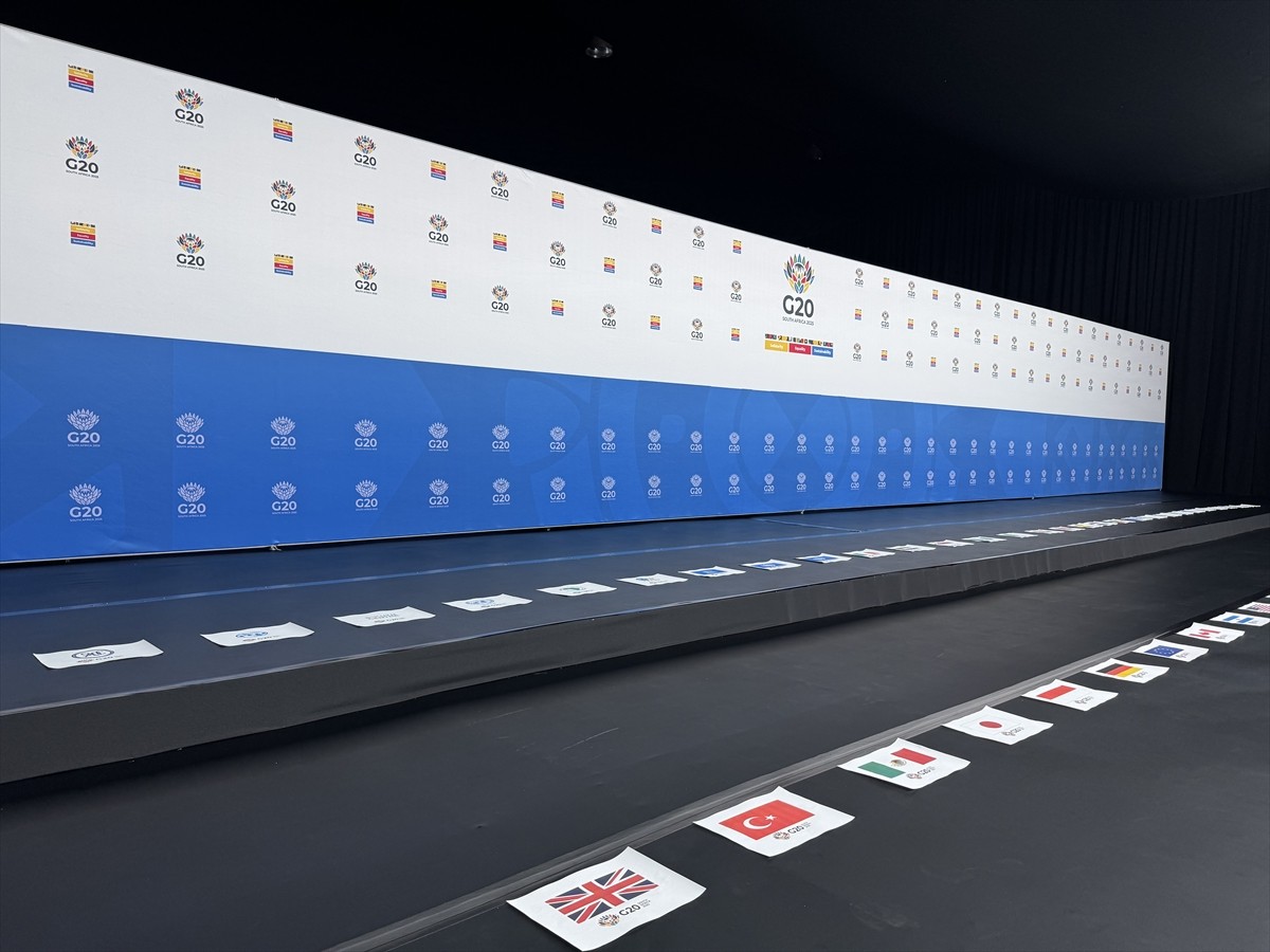 Güney Afrika Cumhuriyeti'nin ev sahipliğinde düzenlenen G20 Dışişleri Bakanları Birinci...