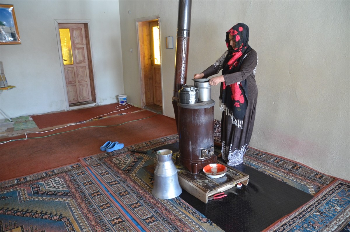 Hakkari'nin Yüksekova ilçesinde geçen yıl eşini kaybeden 50 yaşındaki Şilan Çakar, yalnız yaşadığı...