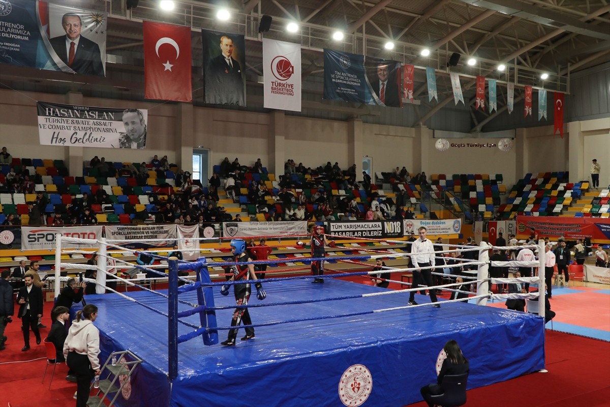 Hasan Aslan Türkiye Savate Şampiyonası Çankırı'da başladı.