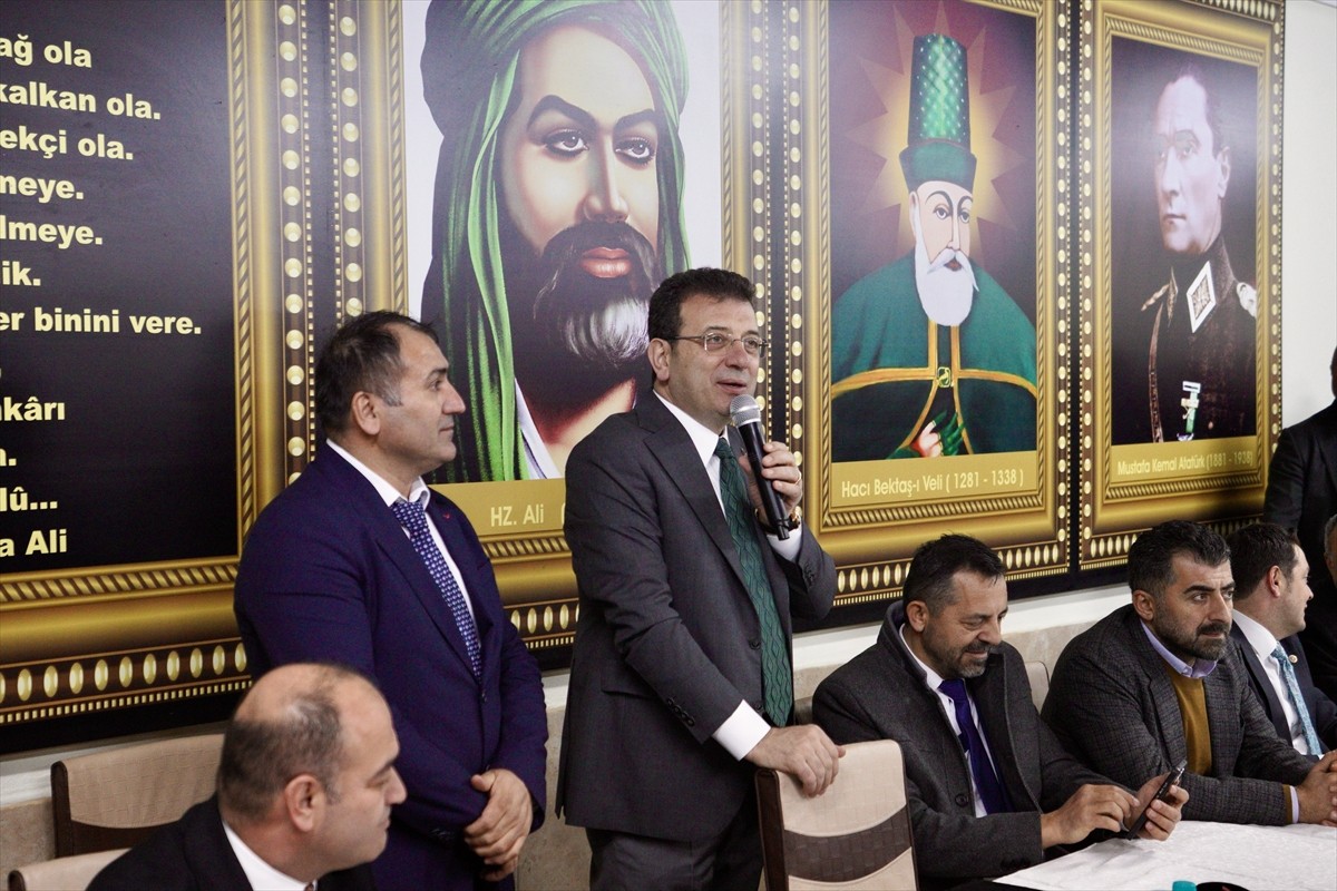 İstanbul Büyükşehir Belediye (İBB) Başkanı Ekrem İmamoğlu, Başakşehir Hacı Bektaş-ı Veli...