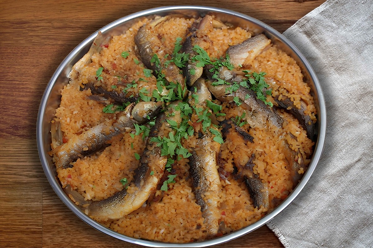 Malatya'nın yöresel lezzetlerinden "Arapgir balıklı pilavı"na Türk Patent ve Marka Kurumu...