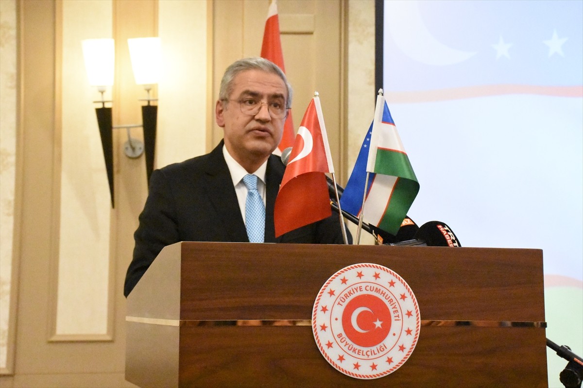 Özbekistan’daki görev süresi bu ay sona erecek Türkiye'nin Taşkent Büyükelçisi Olgan Bekar...