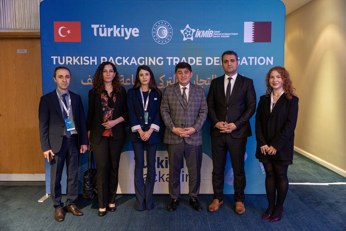 Türk ambalaj sektörü tarafından Katar'da düzenlenen ticaret heyeti etkinliğinde 238 ikili iş...