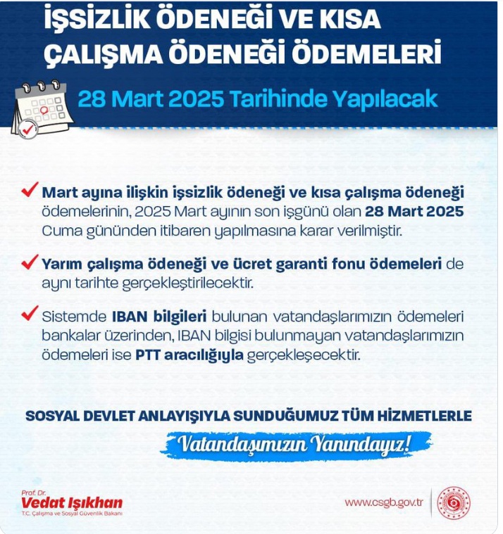 28 Mart’ta e-Devlet Üzerinden Ödemeler Başlıyor: PTT'den Doğrudan Ödeme Seçeneği