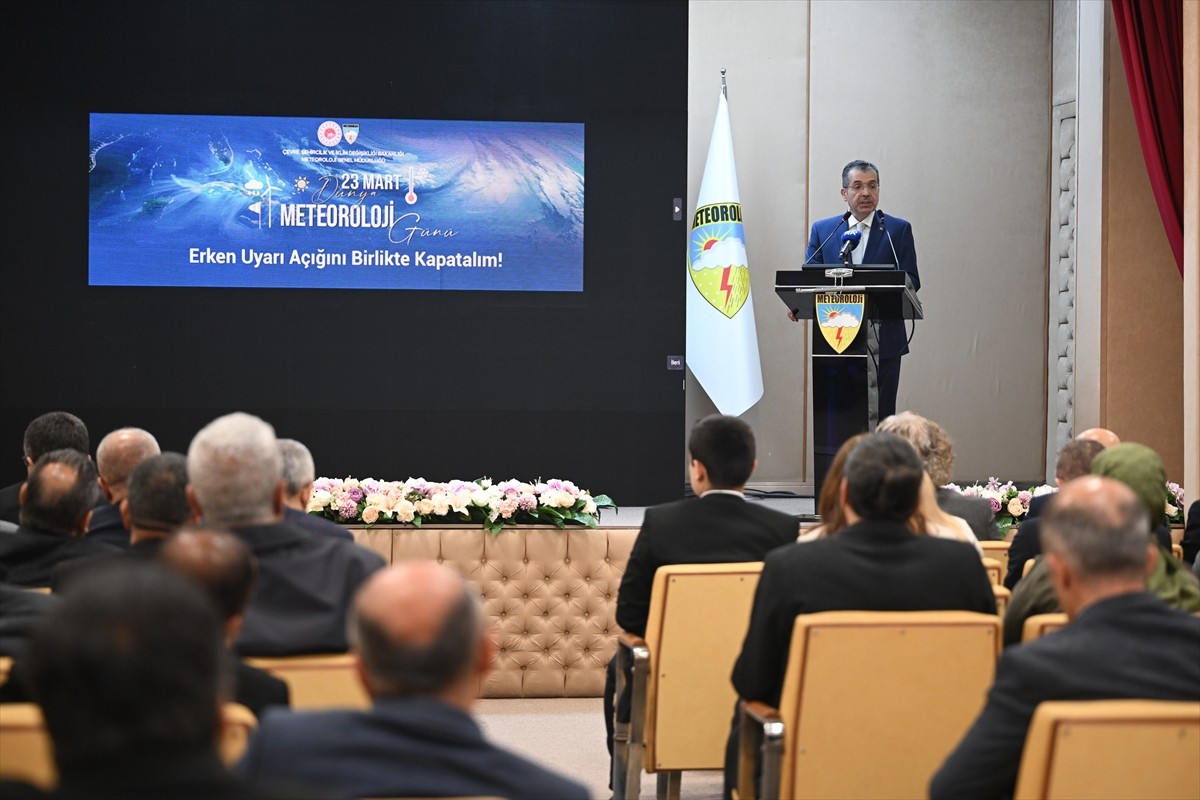 Çevre, Şehircilik ve İklim Değişikliği Bakanlığı Meteoroloji Genel Müdürlüğünce, 23 Mart Dünya...