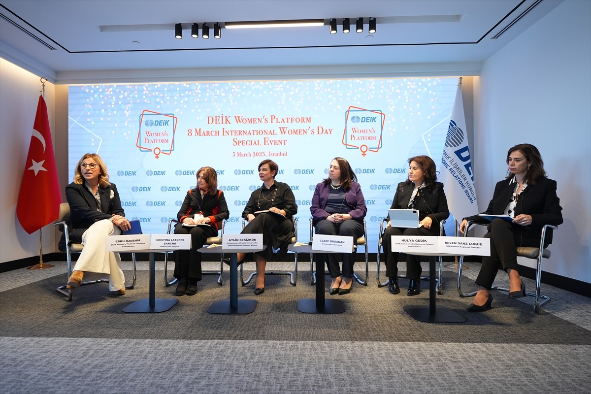 Dış Ekonomik İlişkiler Kurulu (DEİK) Kadın Platformu tarafından 8 Mart Dünya Kadınlar Günü...