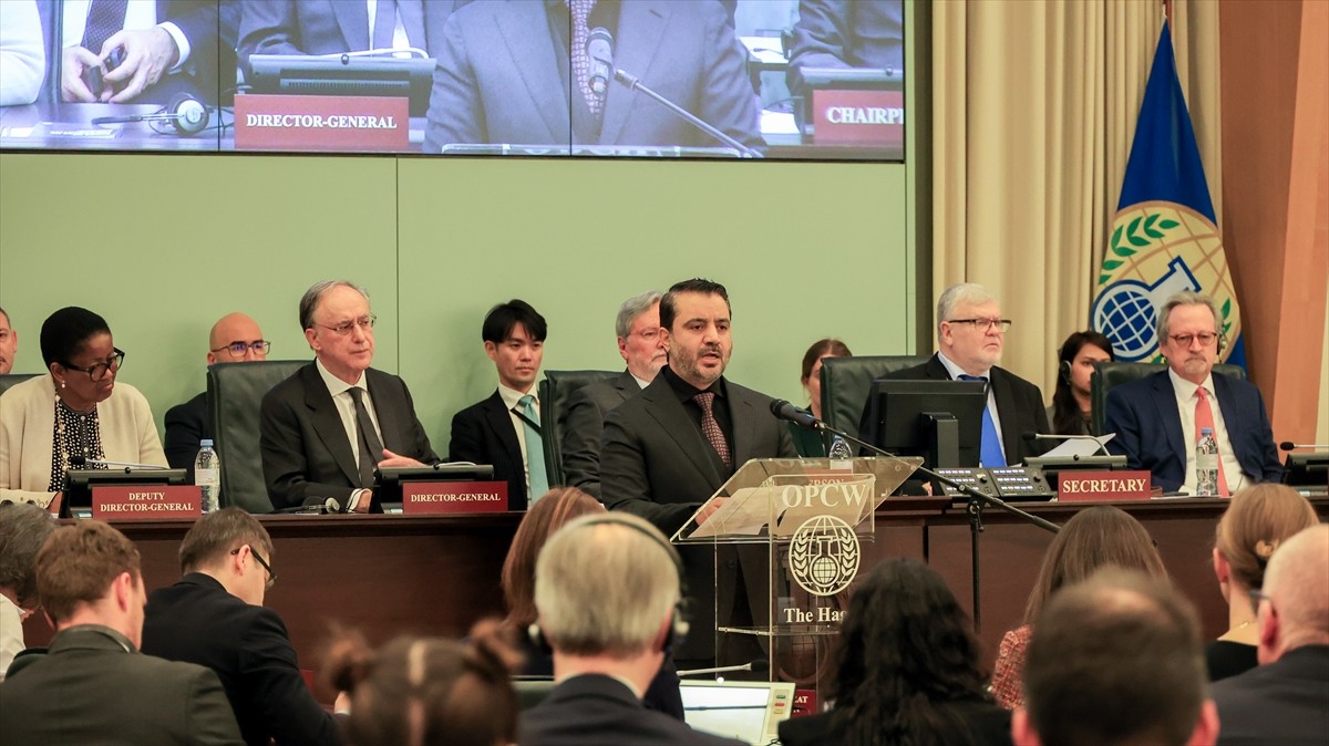 Suriye Dışişleri Bakanı Esad Hasan Şeybani, temaslarda bulunmak üzere geldiği Hollanda'nın Lahey...