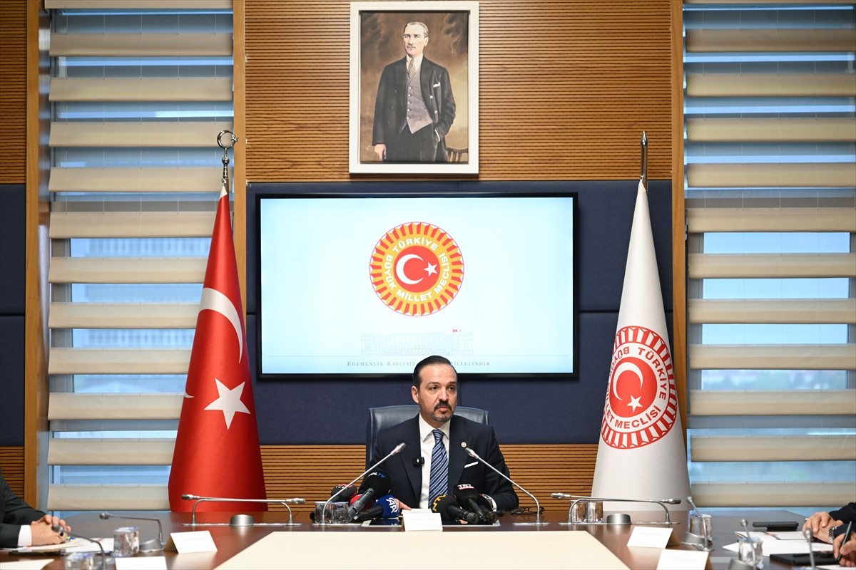 AK Parti Genel Başkan Yardımcısı ve Türk Devletleri ile İlişkiler Başkanı Kürşad Zorlu, TBMM Türk...
