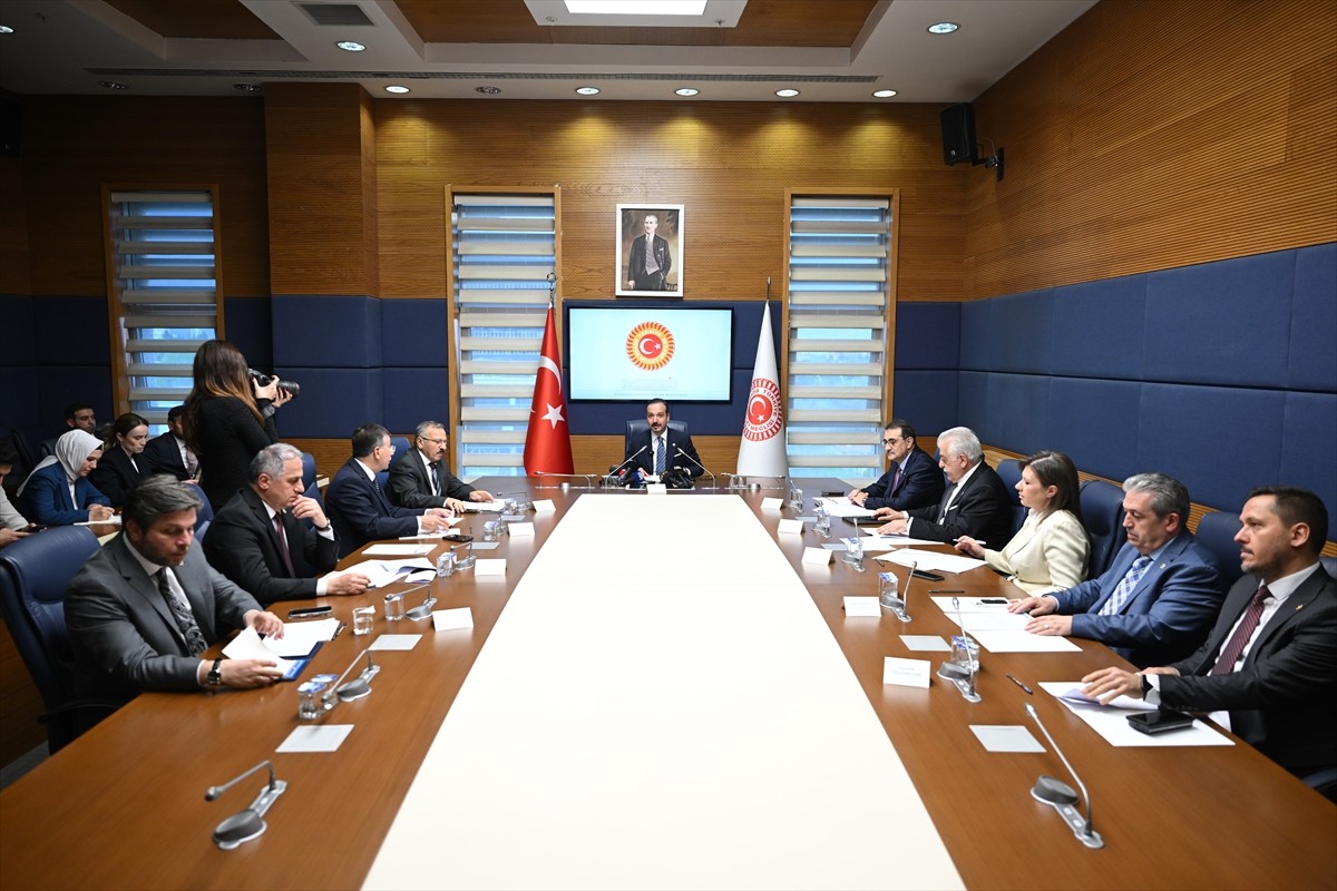 AK Parti Genel Başkan Yardımcısı ve Türk Devletleri ile İlişkiler Başkanı Kürşad Zorlu, TBMM Türk...