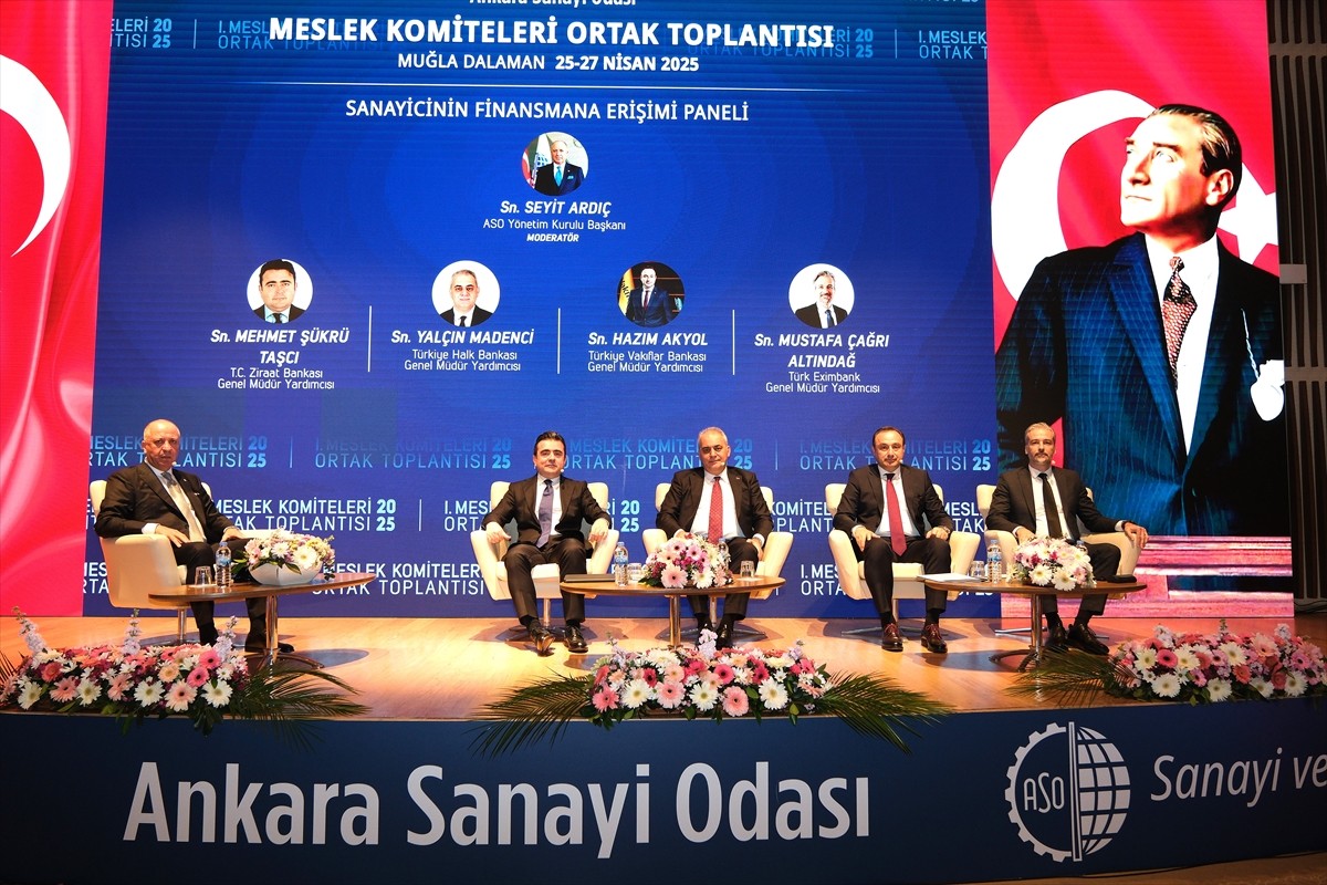Ankara Sanayi Odasının (ASO) düzenlediği yılın ilk Meslek Komiteleri Ortak Toplantısı kapsamında...