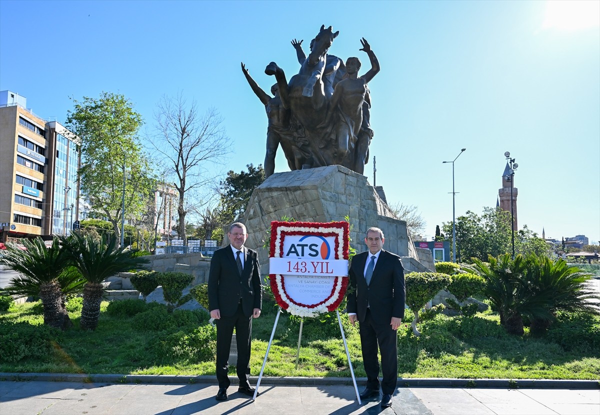 Antalya Ticaret ve Sanayi Odasının (ATSO) kuruluşunun 143'üncü yıl dönümü törenle kutlandı. ATSO...