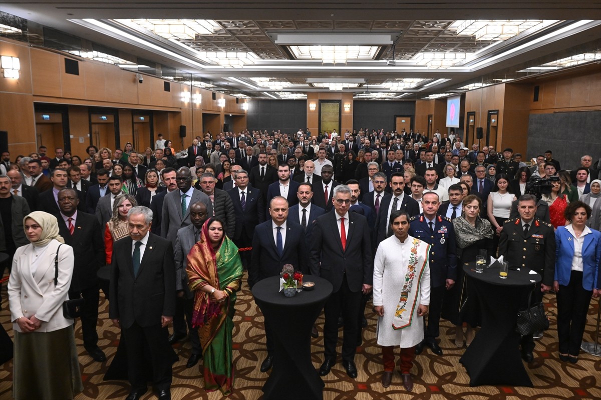 Bangladeş'in Ankara Büyükelçiliği tarafından "Bağımsızlık ve Milli Günü" vesilesiyle bir otelde...