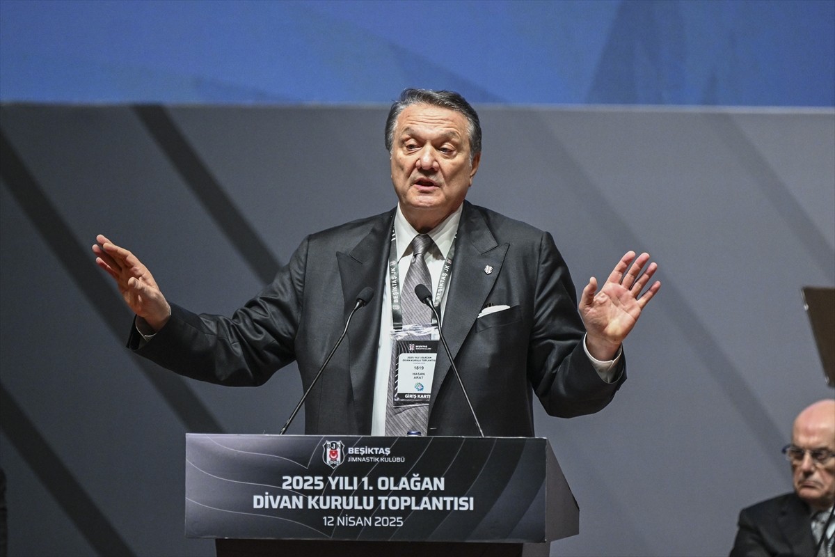 Beşiktaş Kulübü eski başkanı Hasan Arat, Beşiktaş Kulübünün, ICEC İstanbul Lütfi Kırdar Kongre ve...