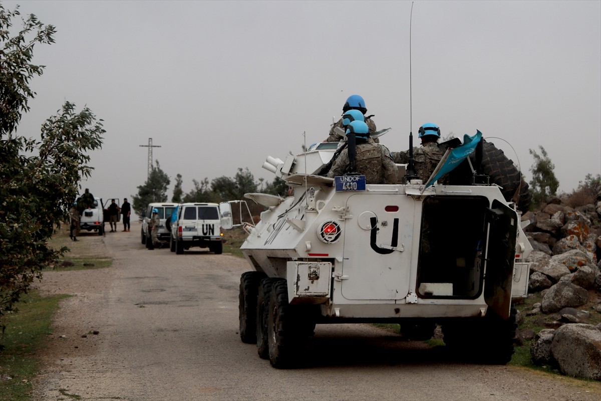 Birleşmiş Milletlerin (BM) Golan Tepeleri'ndeki Ateşkes Gözlem Gücü (UNDOF), Suriye'nin...