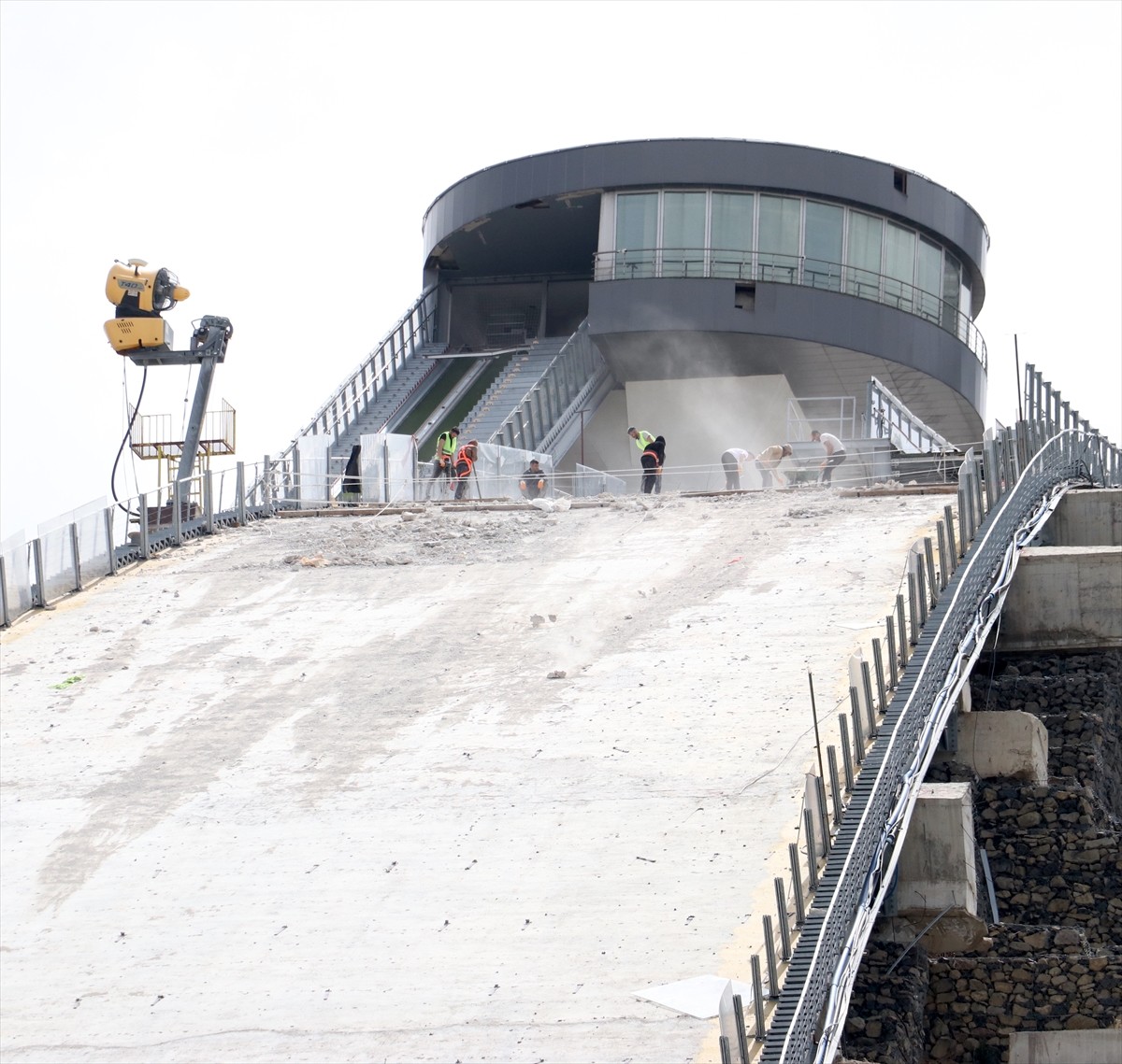 Erzurum'da 2011 Dünya Üniversiteler Kış Oyunları için inşa edilen ve son olarak 2017 Avrupa...