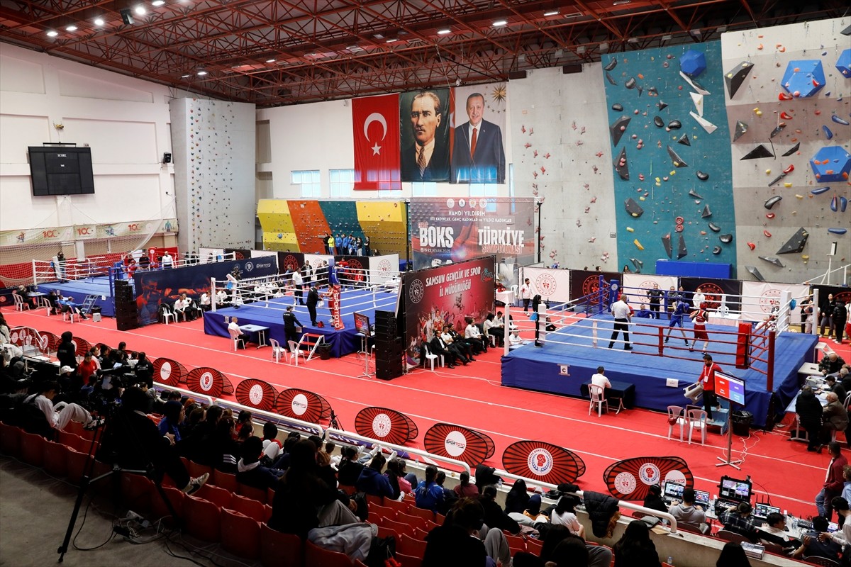 Hamdi Yıldırım 22 Yaş Altı, Genç ve Yıldız Kadınlar Türkiye Boks Şampiyonası, Samsun Atatürk Spor...