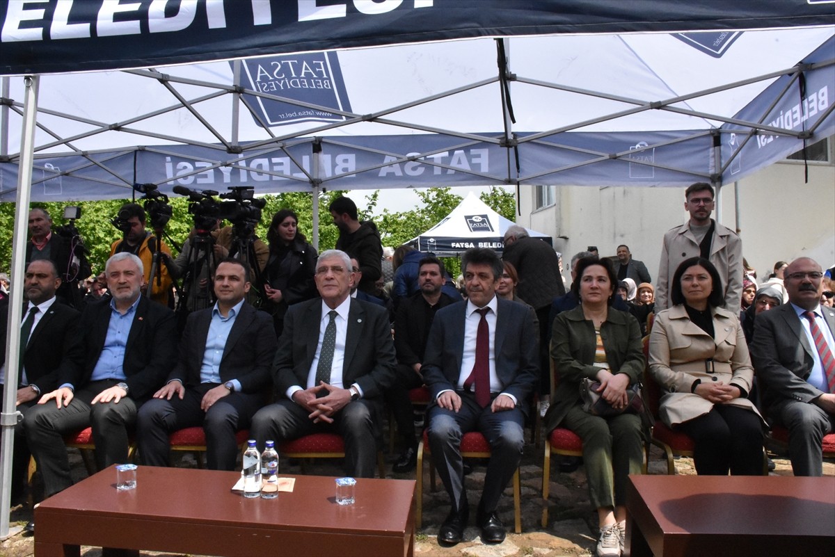 İYİ Parti Genel Başkanı Müsavat Dervişoğlu, Ordu'nun Fatsa ilçesine bağlı Kabakdağı Mahallesi'nde...