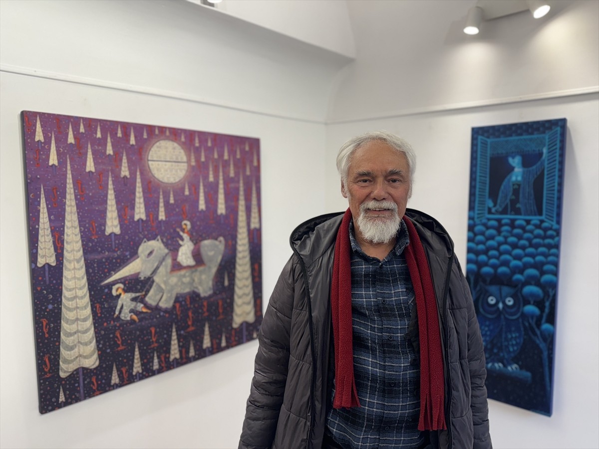 Küratörlüğünü Hülya Yazıcı'nın üstlendiği Ressam Muhsin Bilyap'ın eserlerinin sergilendiği...