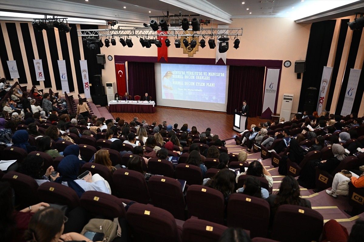 Manisa Celal Bayar Üniversitesi (MCBÜ) ile Manisa İl Sağlık Müdürlüğü işbirliğinde "Doğal Doğum...