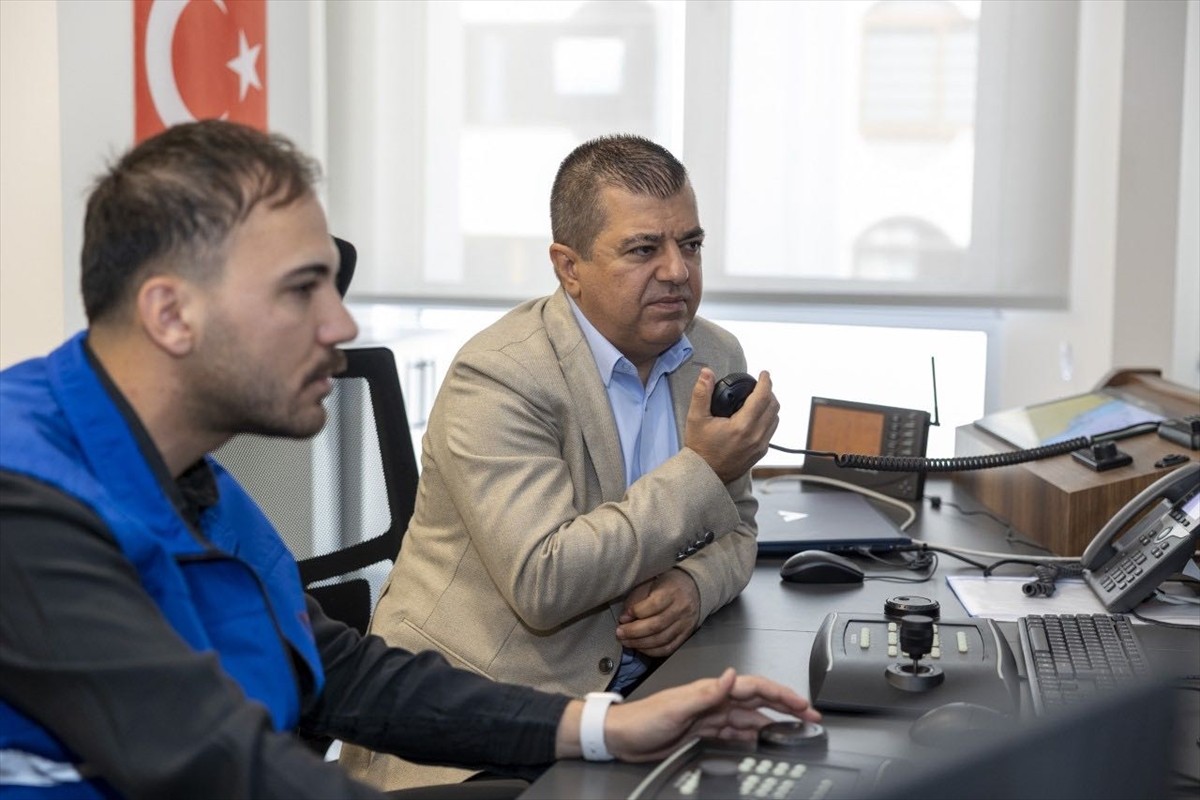 Mersin'de, geçen yıl kasım ayında hayata geçirilen Elektronik Gemi Denetleme Sistemi (EGDS) ile...