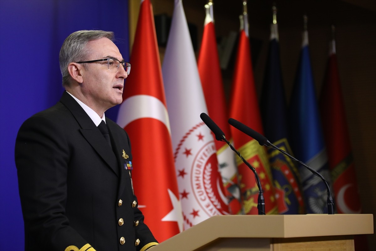 Milli Savunma Bakanlığı Basın ve Halkla İlişkiler Müşaviri ve Bakanlık Sözcüsü Tuğamiral Zeki...