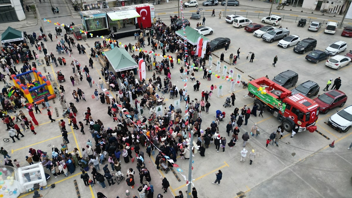 Sakarya'da Orman Genel Müdürlüğünün "Yeşil Vatan Tırı", 23 Nisan Ulusal Egemenlik ve Çocuk Bayramı...