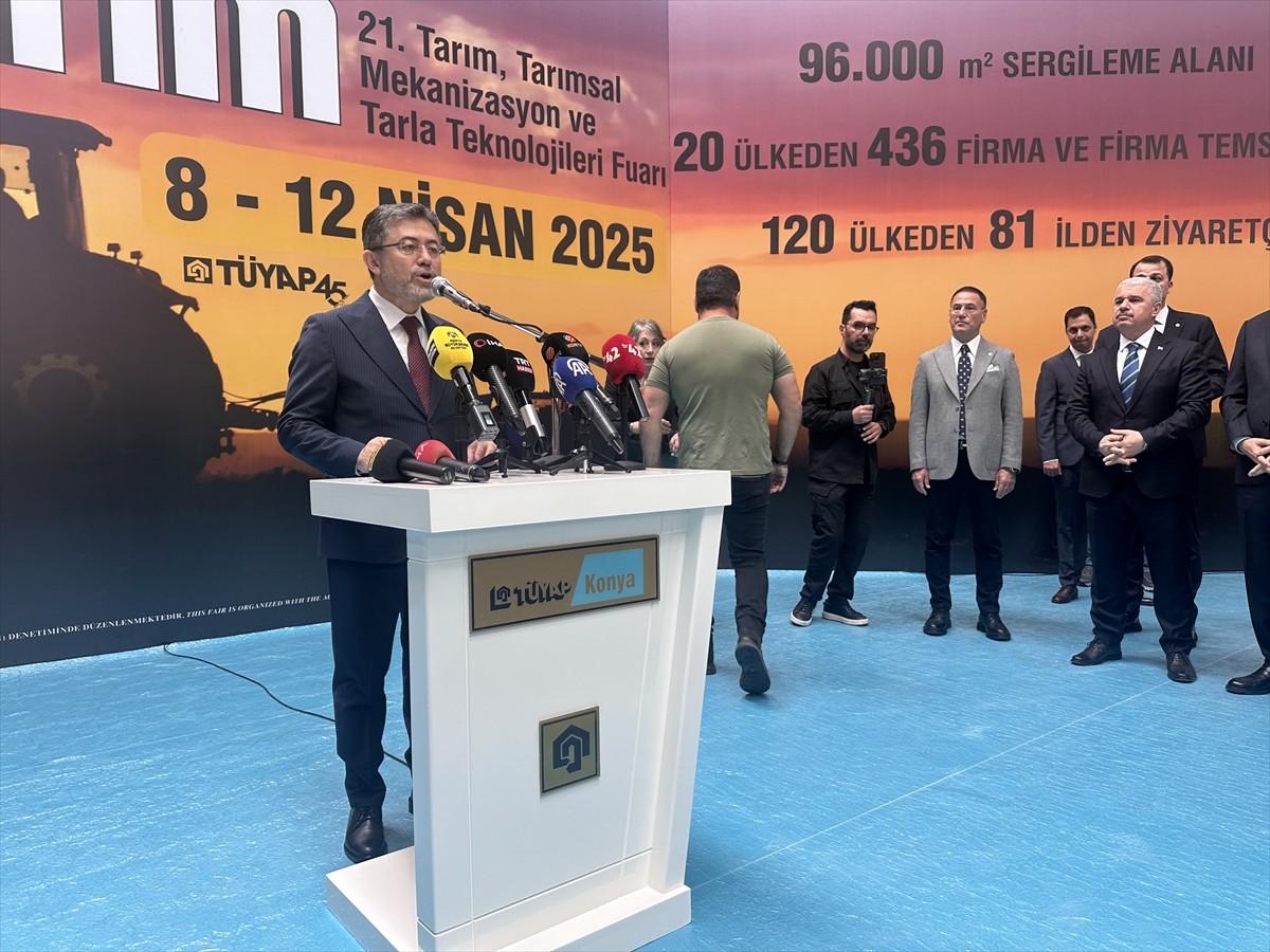 Tarım ve Orman Bakanı İbrahim Yumaklı, Konya Ticaret Odası (KTO) TÜYAP Konya Uluslararası Fuar...