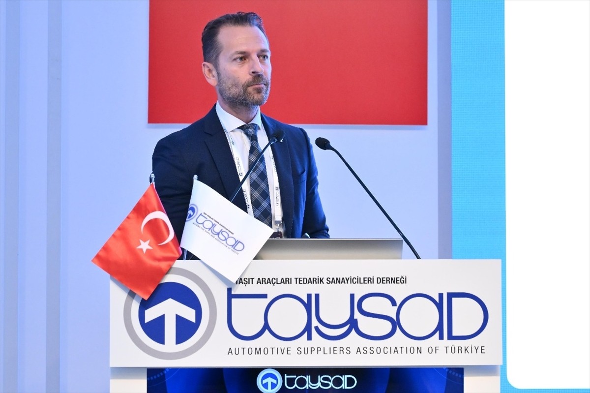 Taşıt Araçları Tedarik Sanayicileri Derneği (TAYSAD) Başkanı Yakup Birinci, değerlendirmelerde...