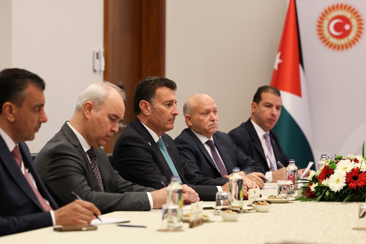 TBMM Başkanı Numan Kurtulmuş, Filistin'i Destekleyen Parlamentolar Grubu Toplantısı kapsamında...