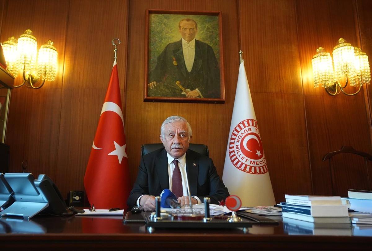 TBMM Başkanvekili Celal Adan (fotoğrafta), AA muhabirine, Meclis Başkanvekili Gülizar Biçer...